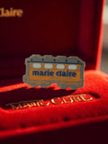 Pin's publicitaire Marie Claire Maison rétro années 90 badge vintage déco
