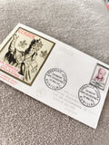 Lettre FDC Premier Jour 1964 Gerbert Pape Sylvestre II Aurillac ancien philatéli