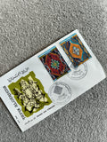 Enveloppe Premier Jour Tapis Algériens 1968 Algérie timbres motifs orientaux
