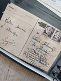 Carte postale ancienne oblitérée Allemagne timbres Rheinland-Pfalz philatélie