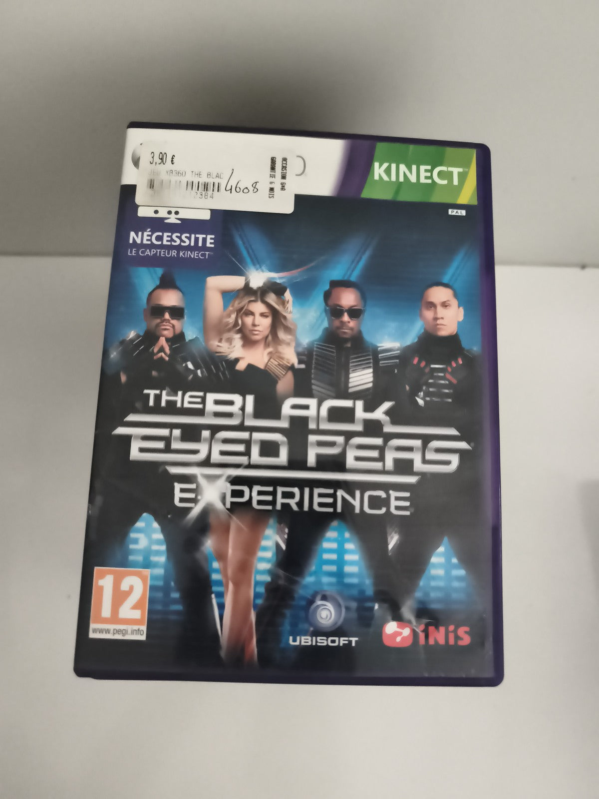 Jeu Xbox 360 Kinect The Black Eyed Peas Experience Ubisoft 12+ danse