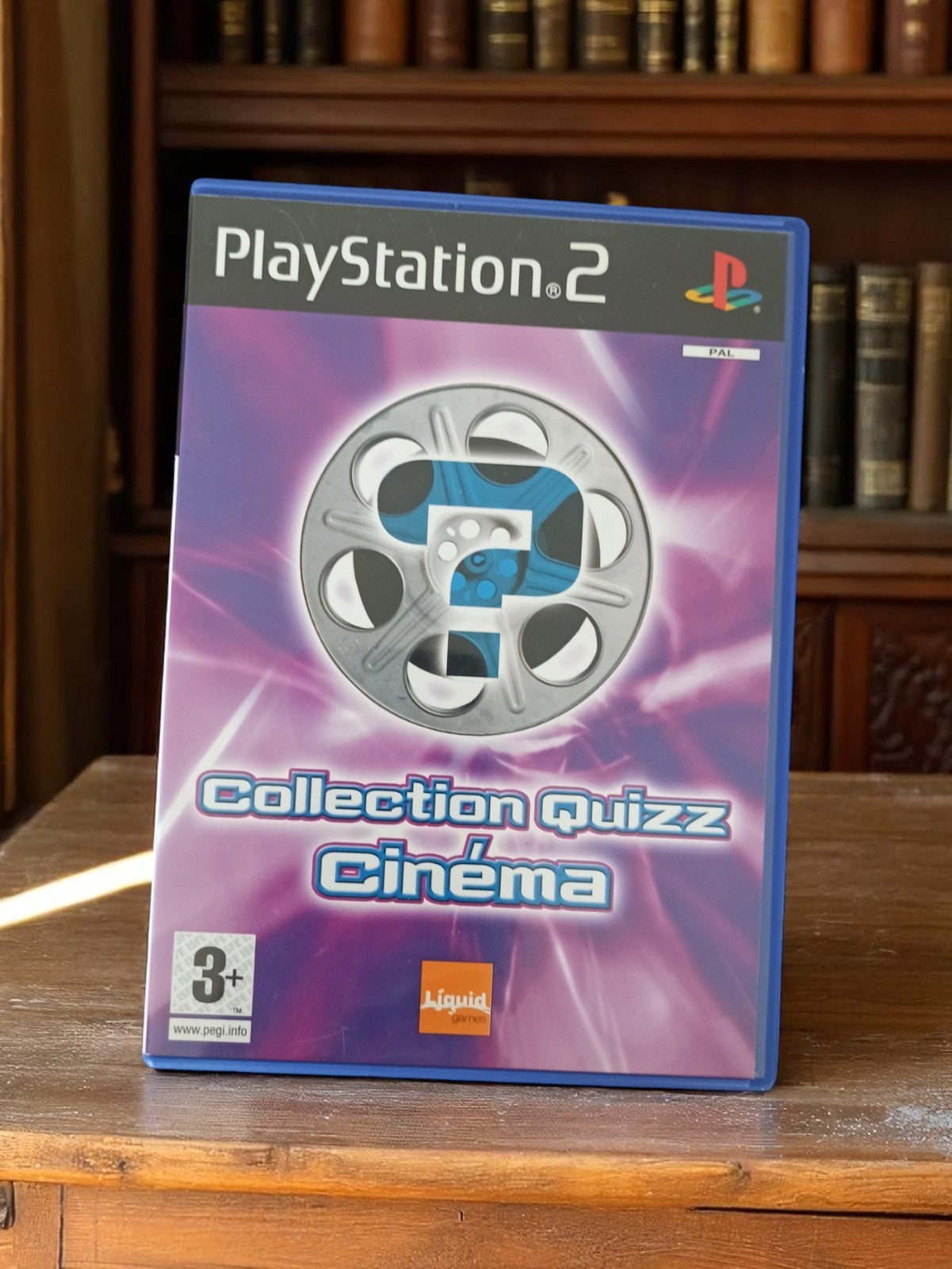 Jeu PS2 Collection Quizz Cinéma PlayStation 2 complet vintage quiz film PAL