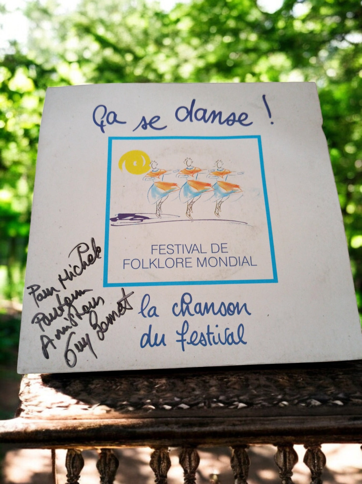 Vinyle 45 tours Festival de Folklore Mondial - Rare en édition vintage