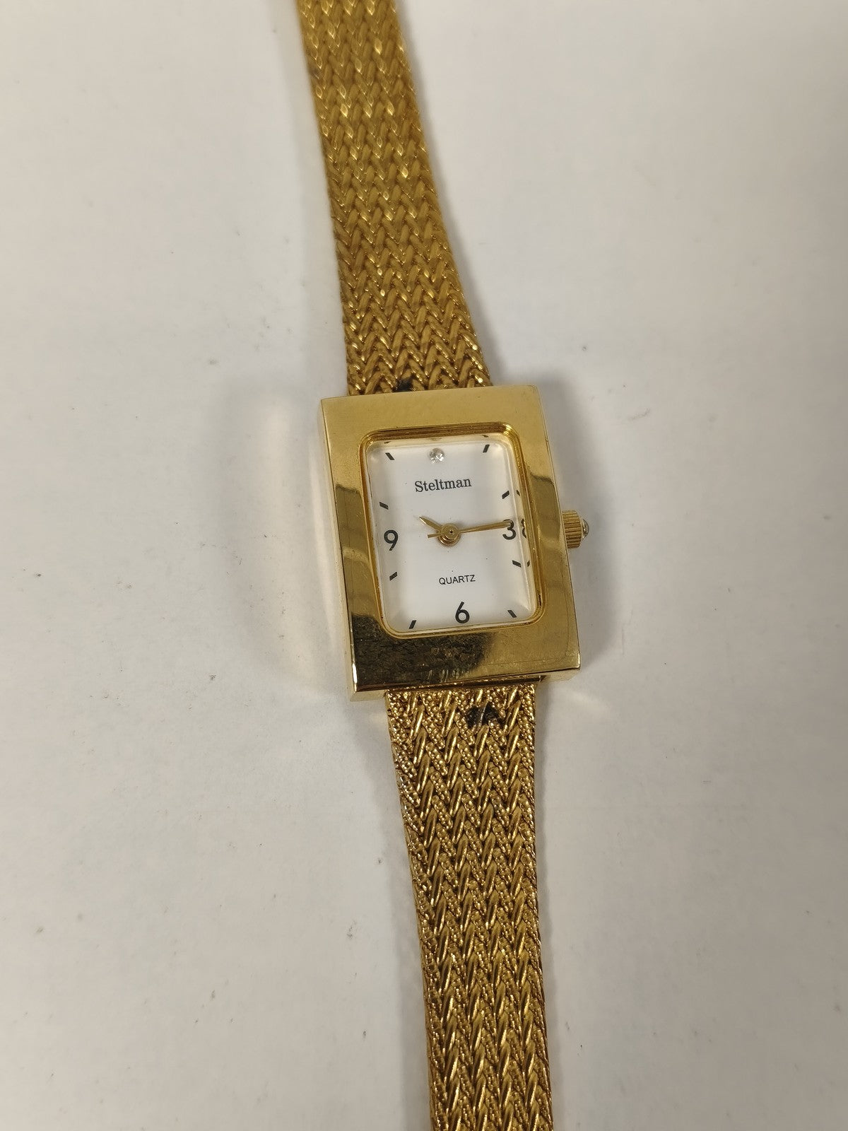 Montre ancienne femme Steltman vintage à réviser, montre rétro collection