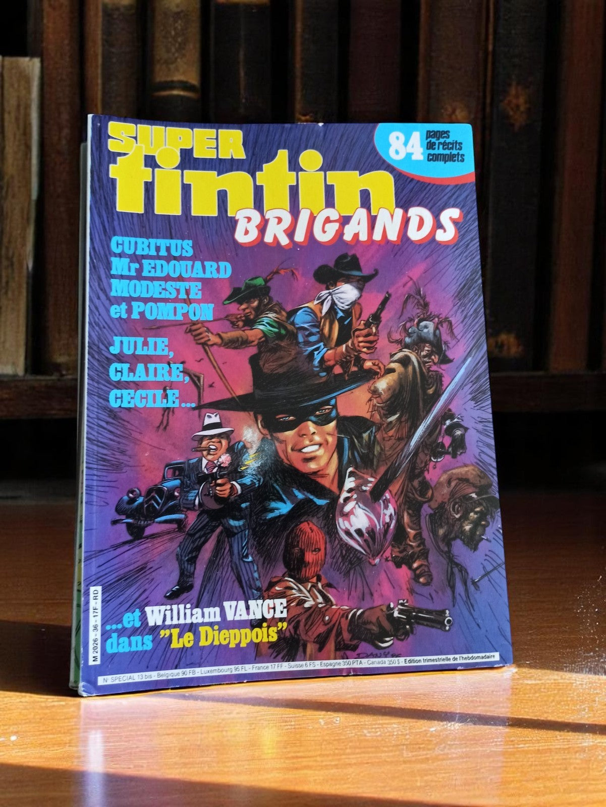 Super Tintin vintage édition limitée brigands 84 pages collector BD d?occasion