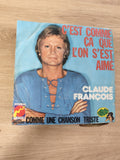 Vinyle 45 tours vintage Claude François ? C?est comme ça que l?on s?est aimé