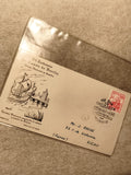 Lettre 1er jour Espagne 1948 Ramón de Bonifaz timbre Madrid philatélie (Ref 10)