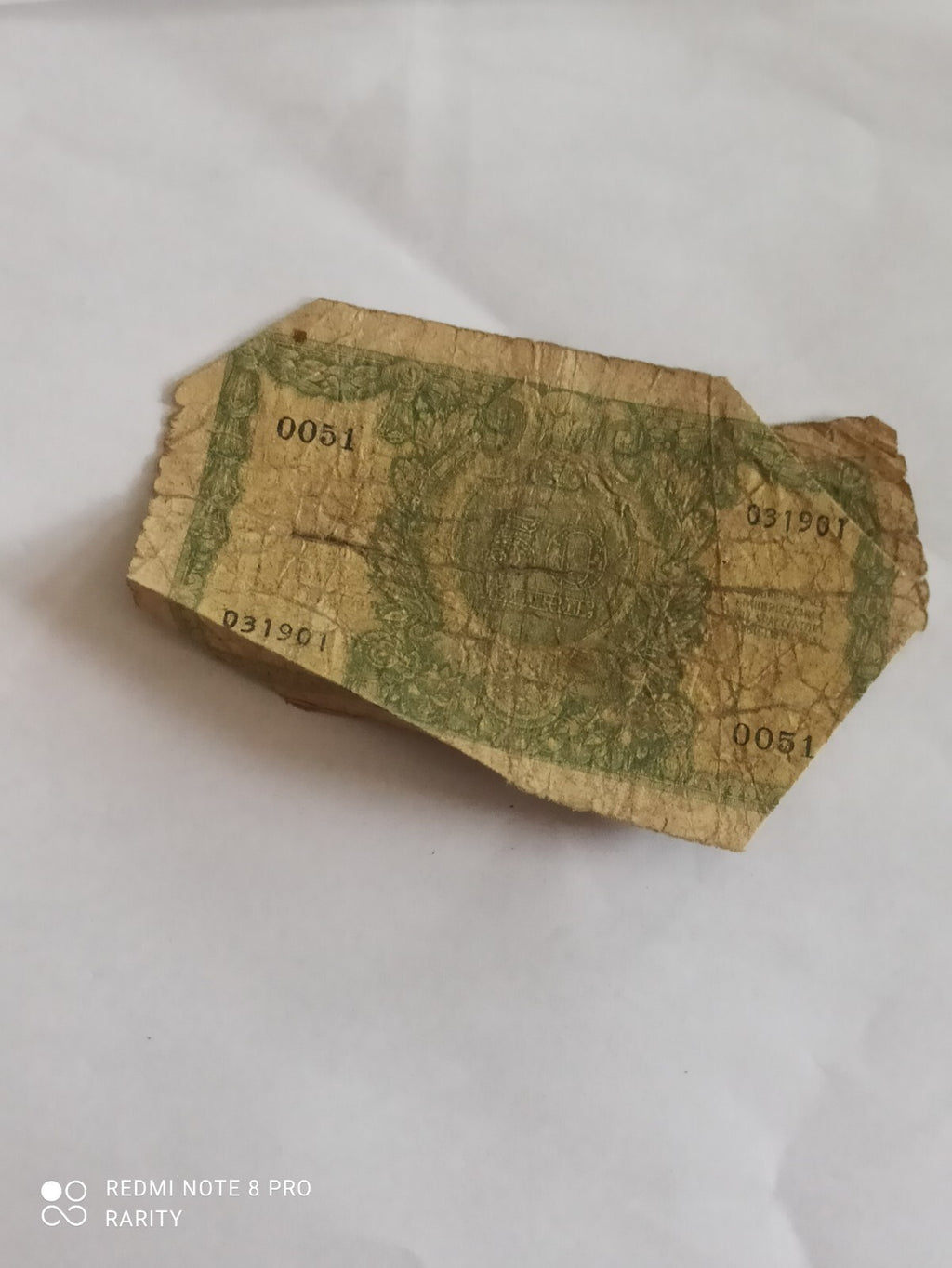 Billet ancien Italie 50 Lire REPUBBLICA ITALIANA état usé rare vintage