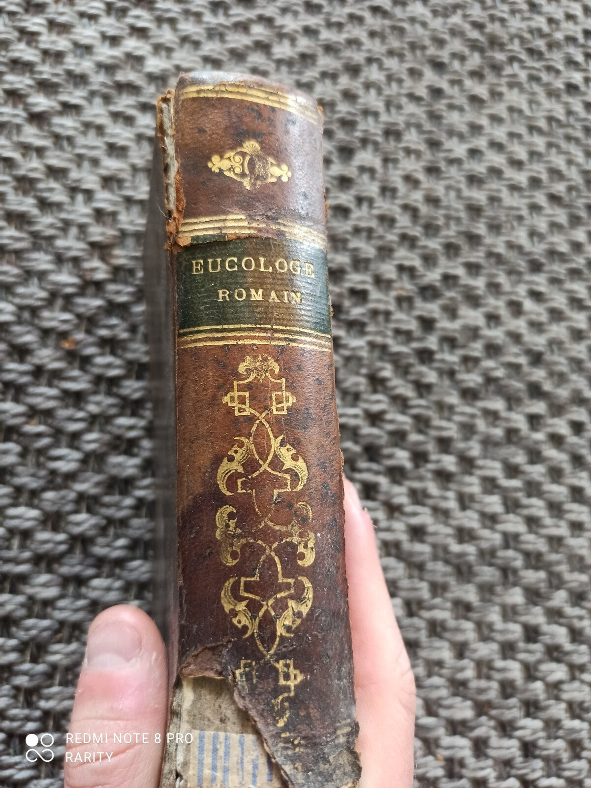 Livre liturgique Eucologe romain Collèges Compagnie de Jésus 1874 Paris