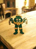 Pin's vintage Tortues Ninja TMNT Michelangelo émaillé vert orange collection