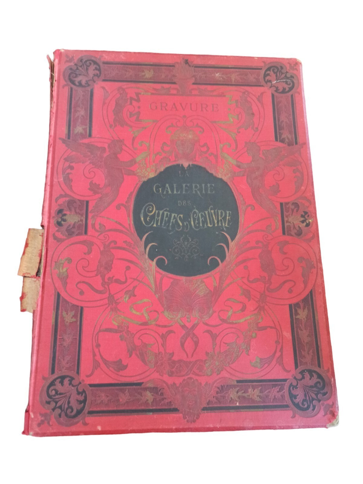 Recueil de gravures La Galerie des Chefs-d’Œuvre décor art prestige occasion