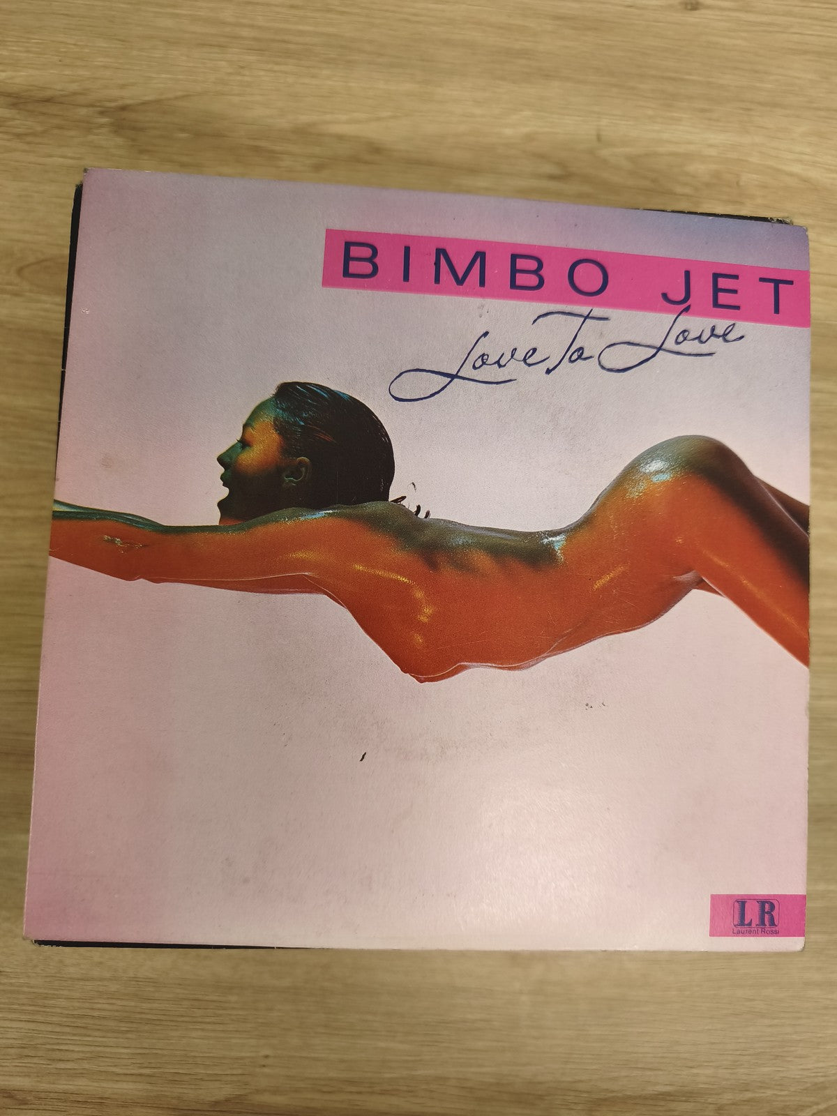 Vinyle 45T Bimbo Jet Love To Love pochette illustrée disque simple LR