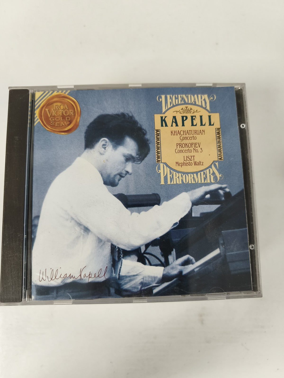 CD William Kapell Legendary Performers Khachaturian Prokofiev Liszt RCA