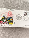 Lettre FDC Premier Jour 1959 Marceline Desbordes-Valmore Douai philatélie ancien