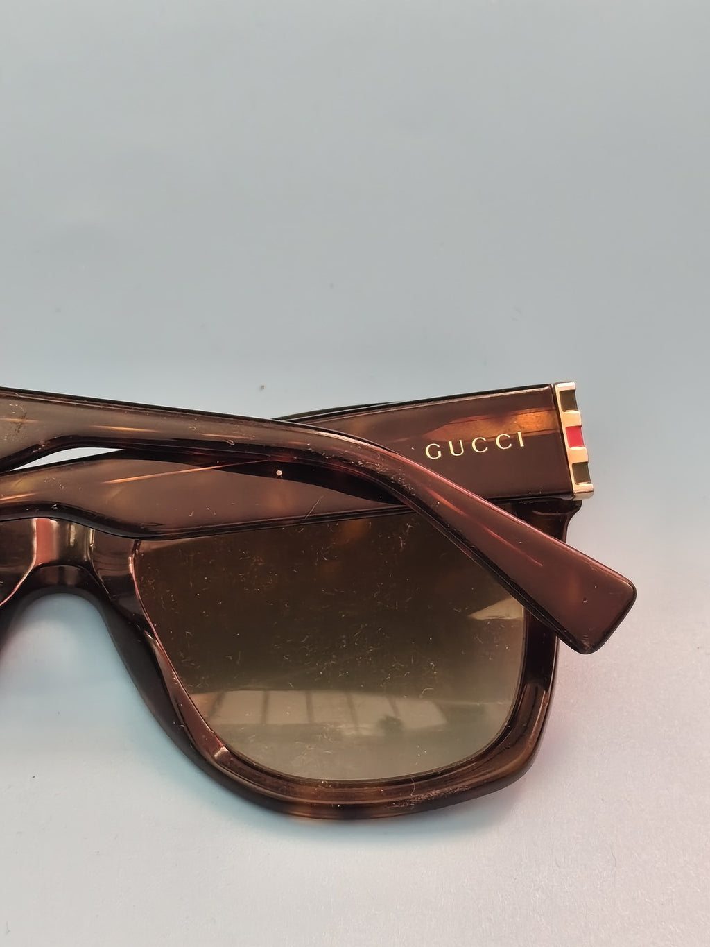 Lunettes de soleil Gucci GG0459S authentiques, modèle mixte élégant, occasion
