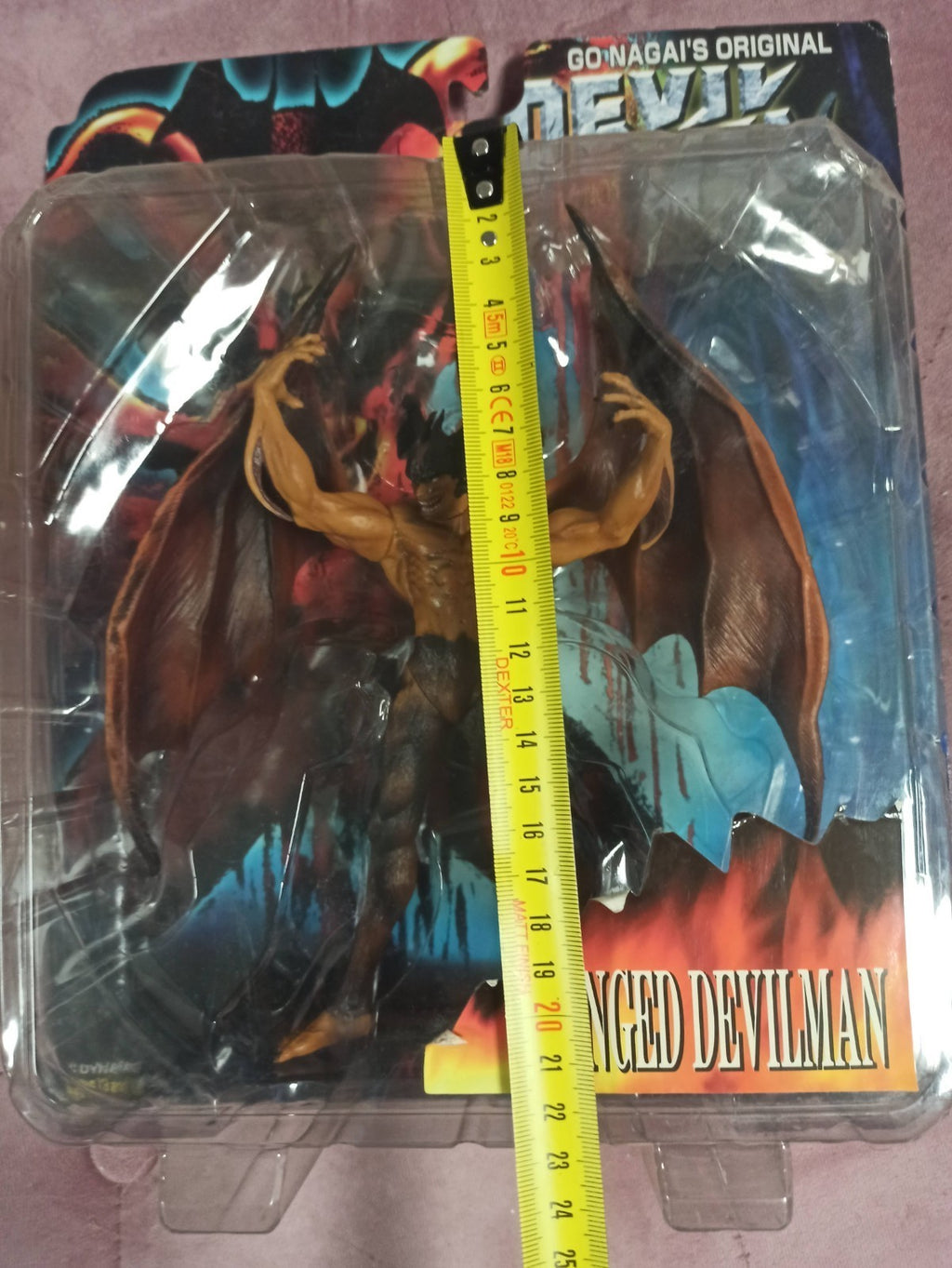 Figurine Devilman articulée WINGED – Go Nagai – vintage manga Japon miracle acti