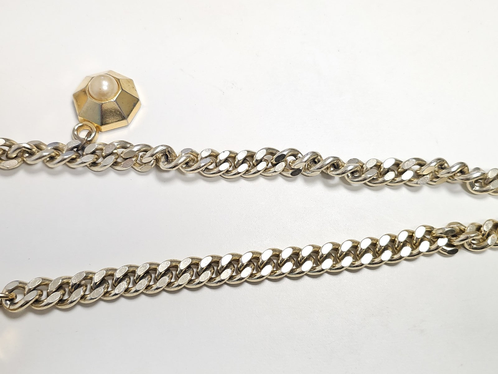 Collier rétro ancien très gros en métal, bijou vintage original pour collectionn
