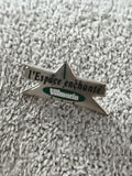 Pin's vintage étoile Vilmorin L'Espace Enchanté badge publicitaire années 90