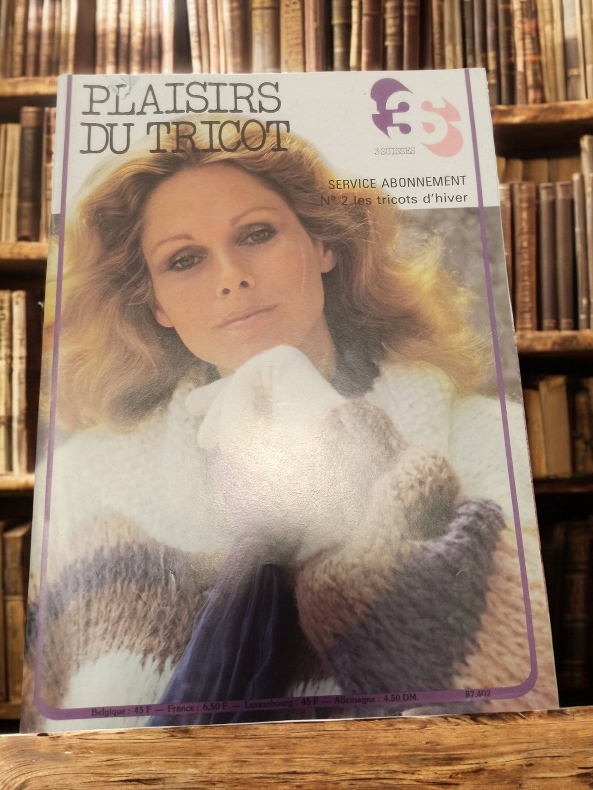 Magazine tricot 3 Suisses Plaisirs du Tricot n°2 vintage hiver rétro
