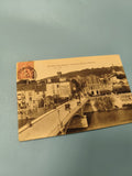 Ancienne carte postale animée La Ferté-sous-Jouarre pont rue vintage (Ref 1)