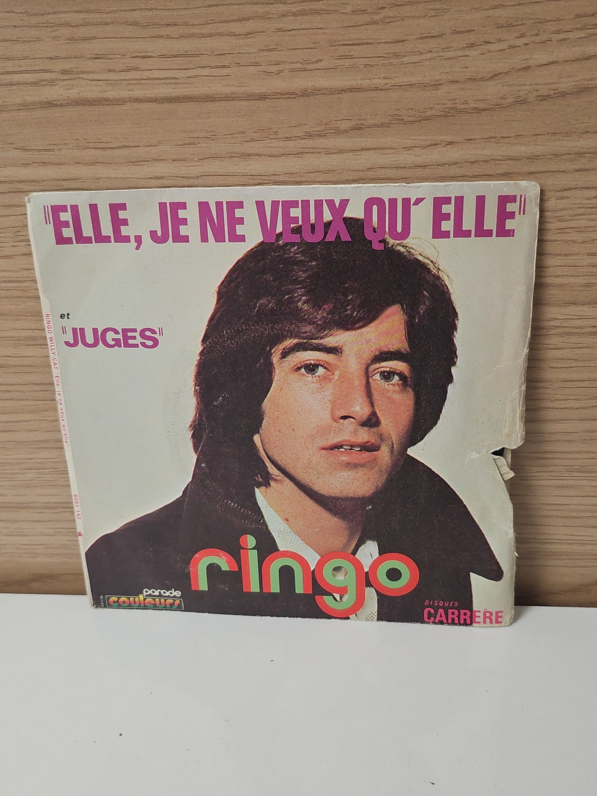 Vinyle 45 tours ancien Ringo vintage rétro collection disque occasion France