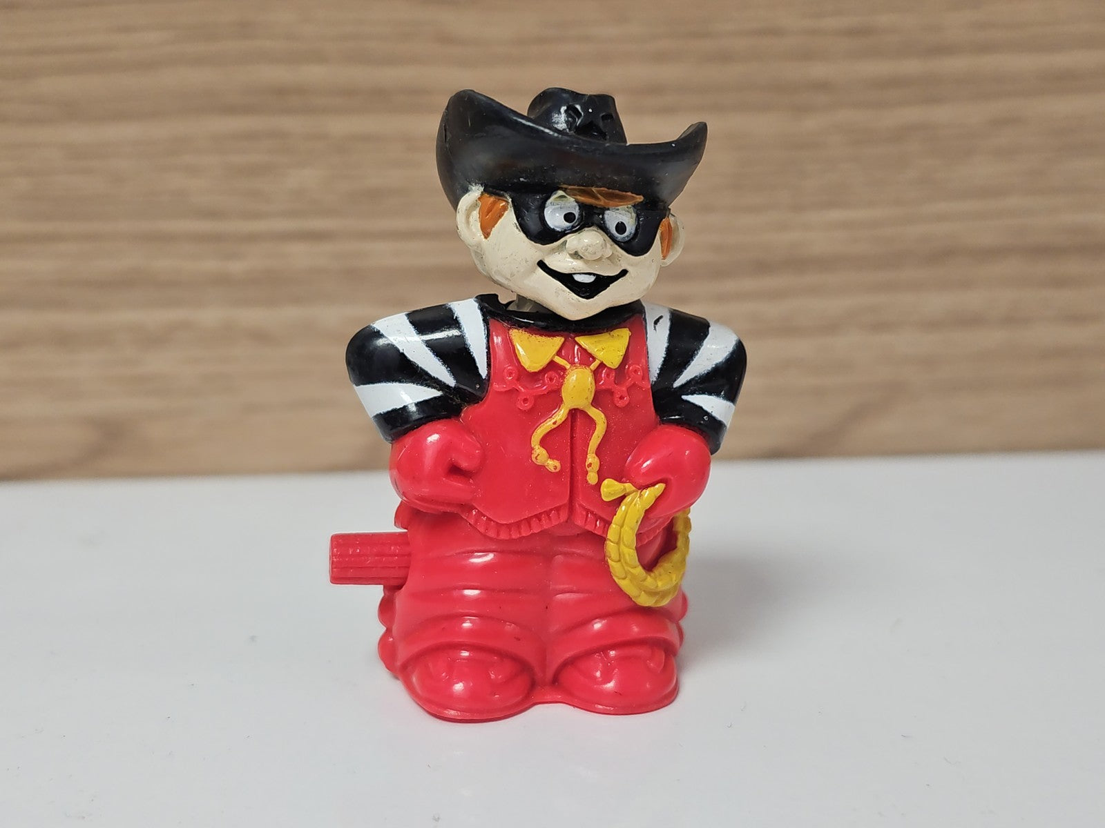 Figurine Happy Meal Hamburglar cow-boy McRodéo personnage McDonald's jouet enfan