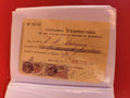 Ancien reçu Chambre d?Expertise Marseille 1939 vintage, timbres fiscaux collecti
