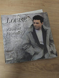 Vintage vinyle 45 tours Louise disque ancien rétro musique collection années