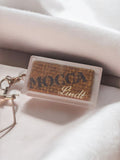 Porte-clés ancien Lindt Mocca publicitaire vintage rétro rare accessoire