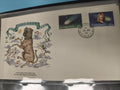 Enveloppe premier jour St Vincent FDC Canis Major timbres Halley Comet Sirius