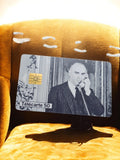 Télécarte 50 unités vintage – carte téléphonique rétro noir et blanc