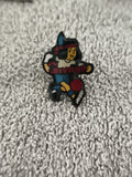 Pin's vintage JIVROF joueur de rugby émaillé, badge ancien années 90 (Ref 6)