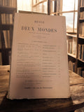 Revue ancienne Revue des Deux Mondes 1936 vintage rétro Paris littérature