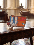 Pin's RTM Marseille ancien, mascottes métro tram, badge vintage émaillé rare