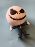 Figurine Jack Skellington costume rayé noir blanc Nightmare Before Christmas