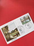 Enveloppe philatélie premier jour Corot illustration paysage timbre France