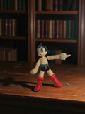 Figurine Astroboy Gashapon Osamu Tezuka articulée bottes rouges