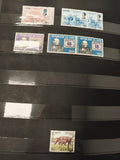 Lot anciens timbres oblitérés Zaïre animaux et personnages collection philatélie