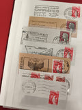 Lot lettres oblitérées France Marianne 1,40 F divers cachets philatélie