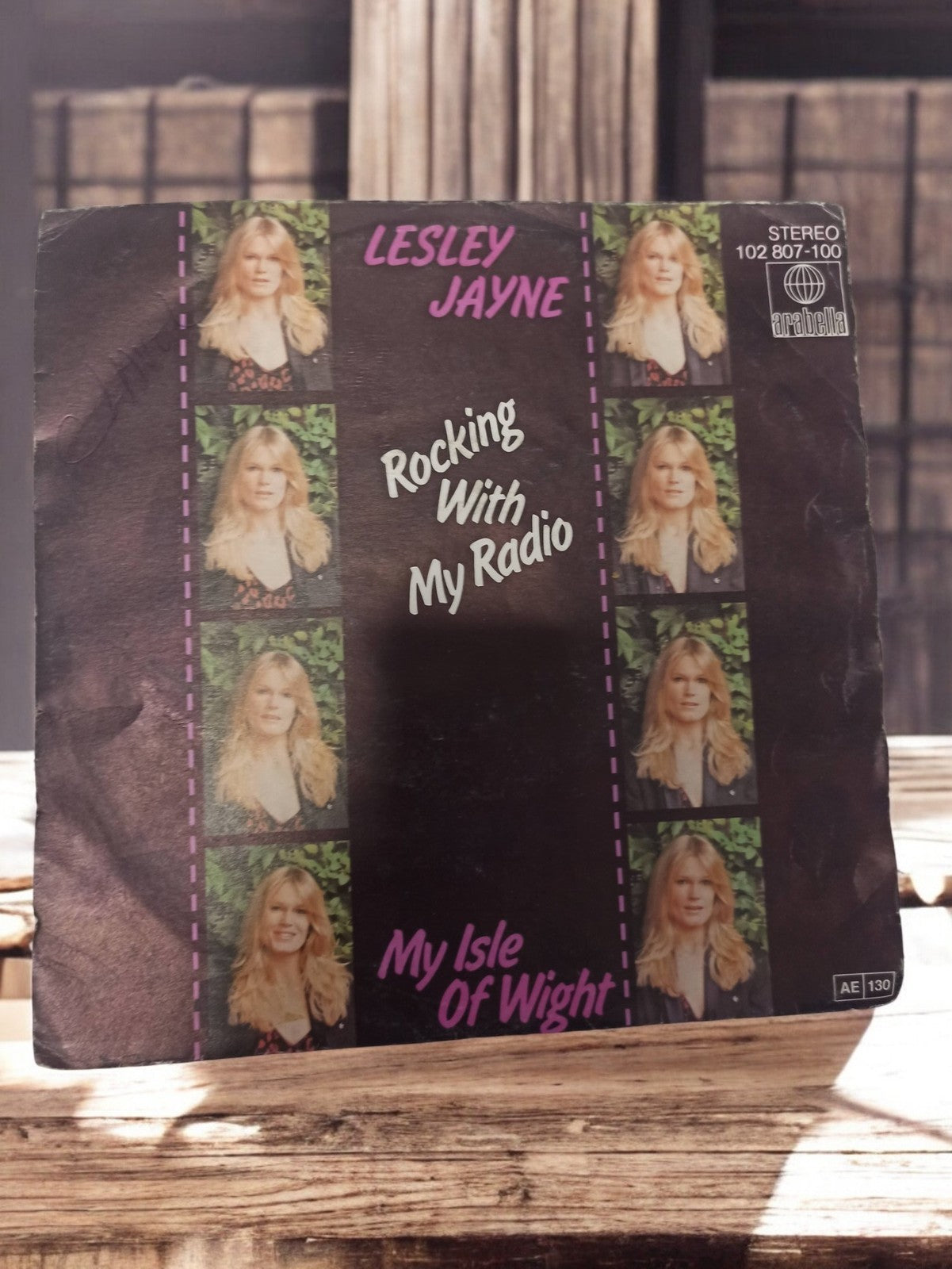 Vinyle 45 tours Lesley Jayne Rocking With My Radio vintage rétro Arabella