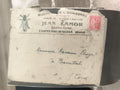 Lettre ancienne apiculture Jean Lamor Castelnau-d’Auzan Gers timbre France phila
