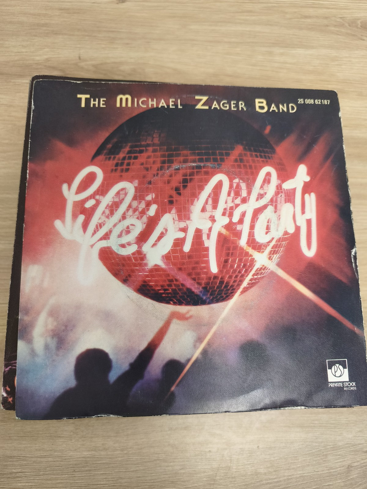 45 tours The Michael Zager Band Life's A Party pochette disco Ref 5