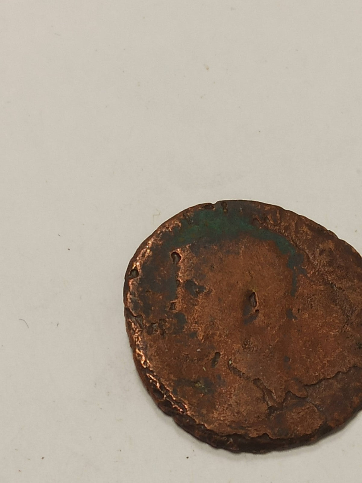 Ancienne monnaie romaine bronze cuivre vintage, pièce de collection rétro antiqu