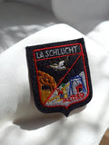 Patch brodé ancien LA SCHLUCHT écusson vintage montagne Vosges France alt 1159