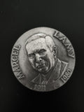 Médaille ancienne Marcel Lamy 1911-1980 portrait relief métal commémorative