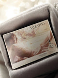 Carte publicitaire ancienne Valentino Valentina Acqua Floreale parfum rétro