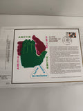 Feuillet CEF Lutte contre le racisme amitié oblitéré timbre 230 F France philaté