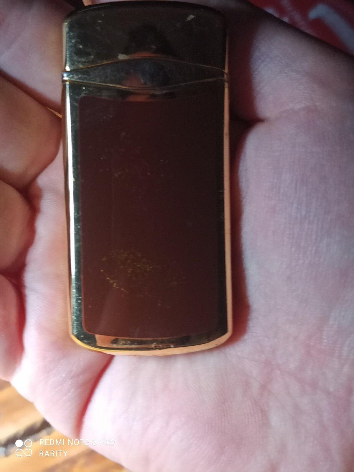 Briquet vintage Audinet St Rémy de Provence étui bleu, allumeur rétro ancien