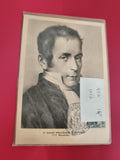 Carte postale 6e Salon Philatélique Paris 1957 Laennec timbre oblitéré