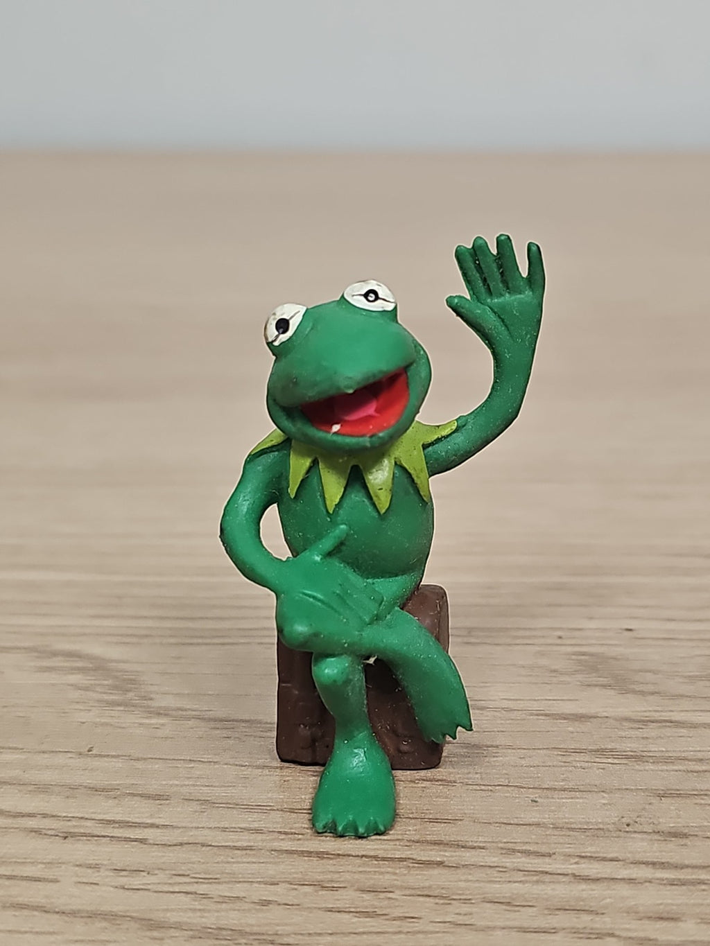 Figurine rétro Kermit la grenouille ? jouet ancien vintage pour collectionneur M